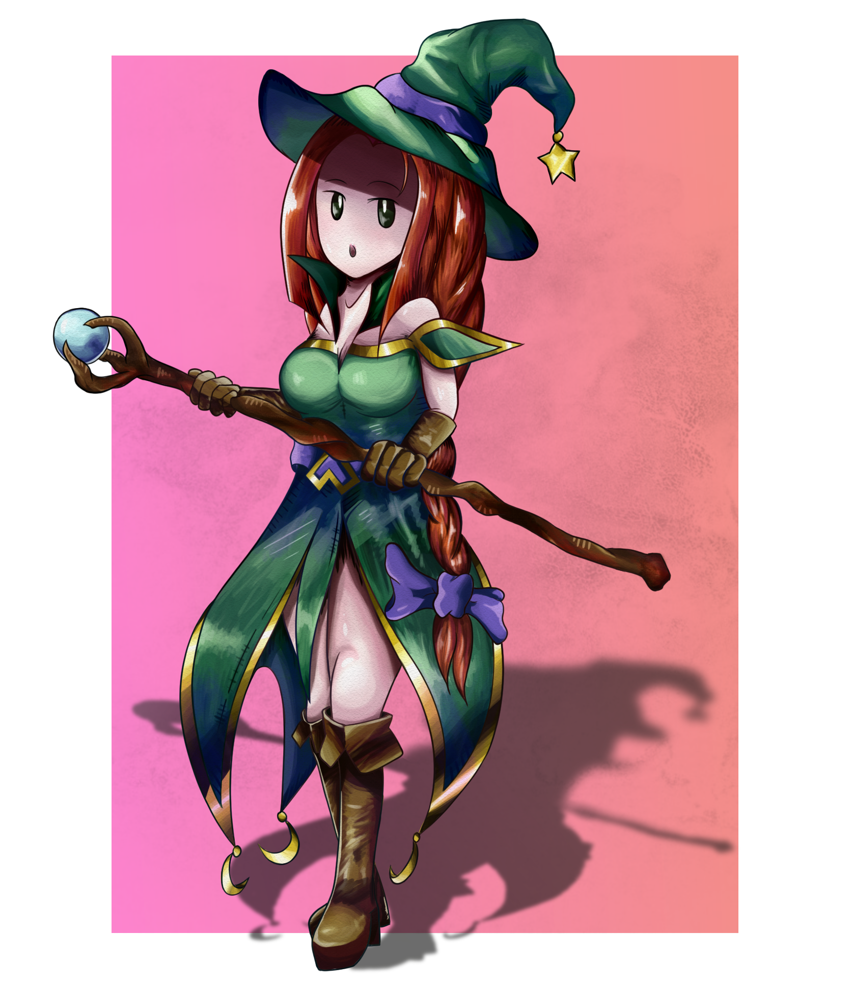 Mage Character Concept Art